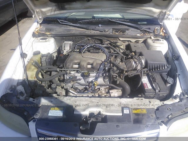 1G1NE52J0XY122064 - 1999 CHEVROLET MALIBU LS Ağ foto 10