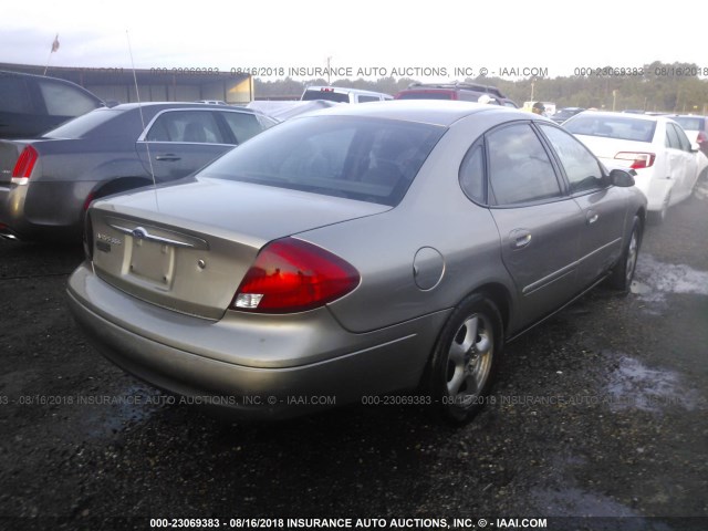 1FAFP55213A276558 - 2003 FORD TAURUS SES GOLD photo 4