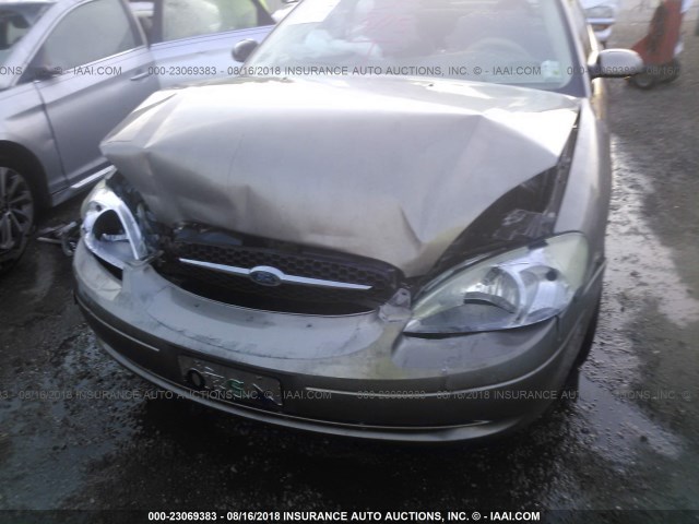 1FAFP55213A276558 - 2003 FORD TAURUS SES GOLD photo 6