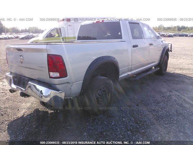 3C6UR5CJ8GG129075 - 2016 RAM 2500 ST SILVER photo 4