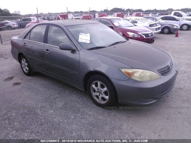 4T1BE30K04U868071 - 2004 TOYOTA CAMRY LE/XLE/SE GRAY photo 1