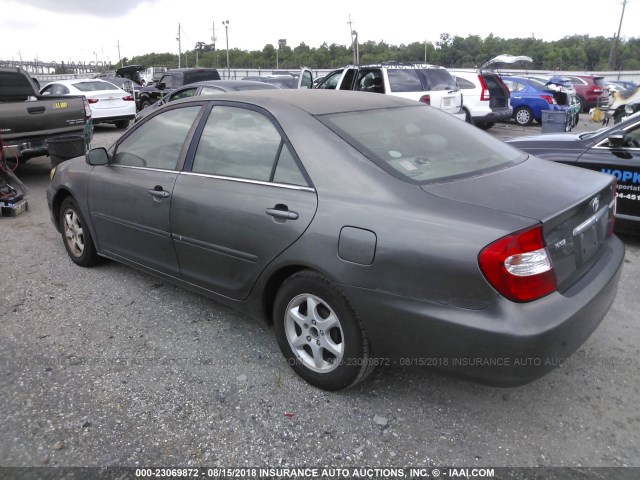 4T1BE30K04U868071 - 2004 TOYOTA CAMRY LE/XLE/SE GRAY photo 3