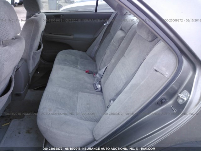 4T1BE30K04U868071 - 2004 TOYOTA CAMRY LE/XLE/SE GRAY photo 8