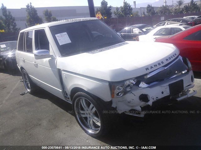 SALMF13468A290506 - 2008 LAND ROVER RANGE ROVER SUPERCHARGED WHITE photo 1