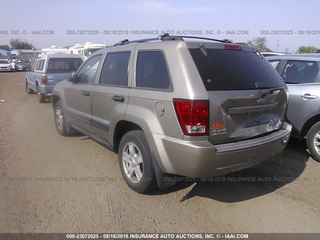 1J4GR48K06C177487 - 2006 JEEP GRAND CHEROKEE LAREDO/COLUMBIA/FREEDOM 棕色 照片 3