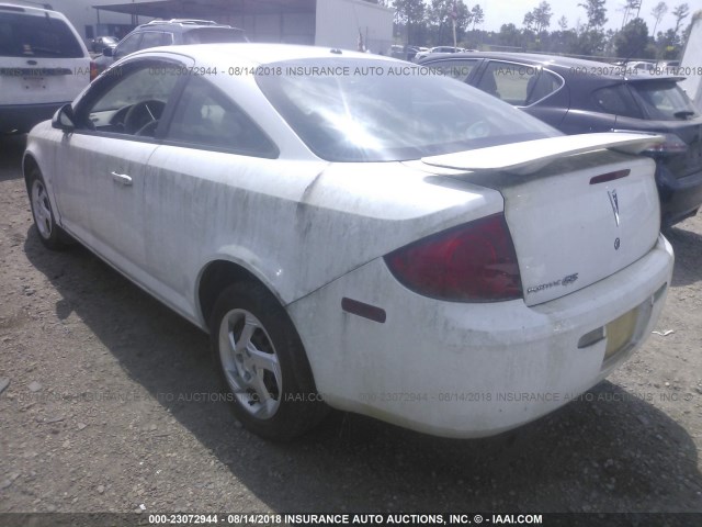 1G2AL15F477132988 - 2007 PONTIAC G5 WHITE photo 3