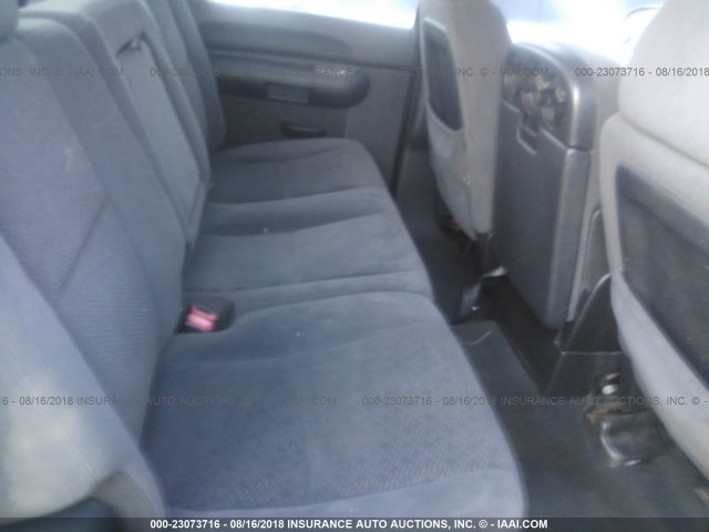 2GCEC130681224307 - 2008 CHEVROLET SILVERADO C1500 GRAY photo 8