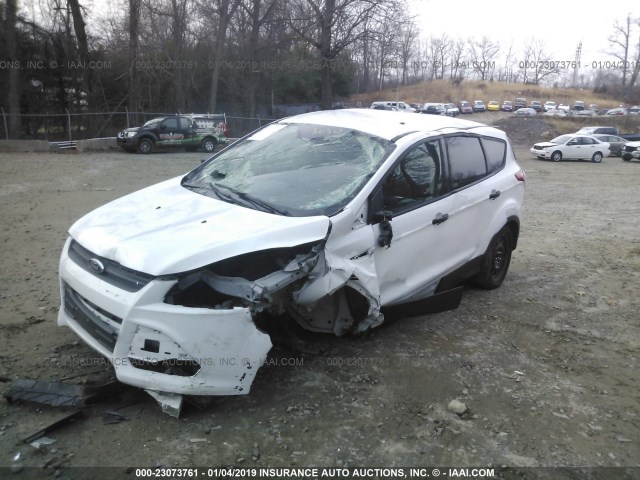 1FMCU0F75GUC13949 - 2016 FORD ESCAPE S WHITE photo 2