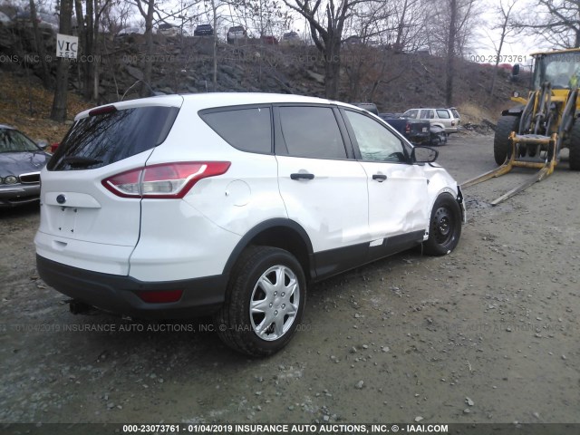 1FMCU0F75GUC13949 - 2016 FORD ESCAPE S WHITE photo 4