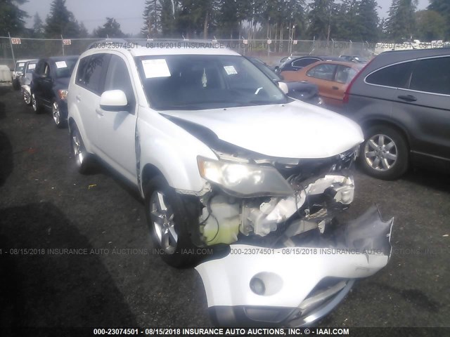 JA4MT41X17Z011360 - 2007 MITSUBISHI OUTLANDER XLS WHITE photo 1