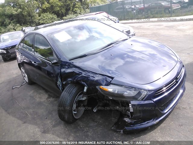 1C3CDFBB2GD629852 - 2016 DODGE DART SXT BLUE photo 6