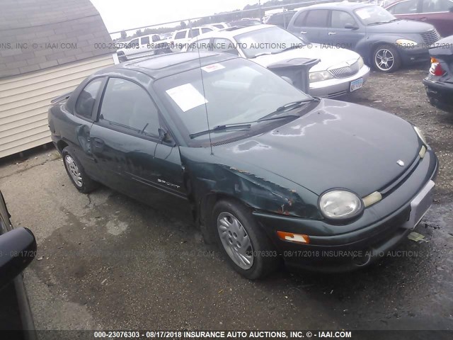 1B3ES42Y8WD645119 - 1998 DODGE NEON HIGHLINE/SPORT/LE/R/T GREEN photo 1