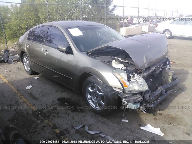 1N4BA41E76C812187 - 2006 NISSAN MAXIMA SE/SL GRAY photo 1