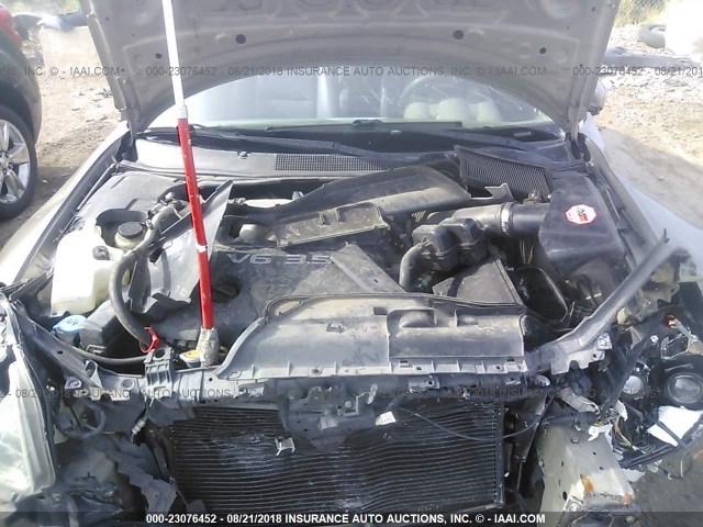 1N4BA41E76C812187 - 2006 NISSAN MAXIMA SE/SL GRAY photo 10