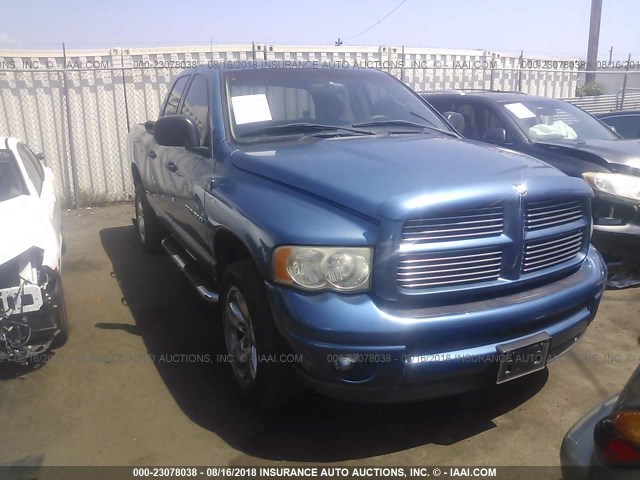 1D7HU18N12J185062 - 2002 DODGE RAM 1500 ლურჯი ფოტო 1