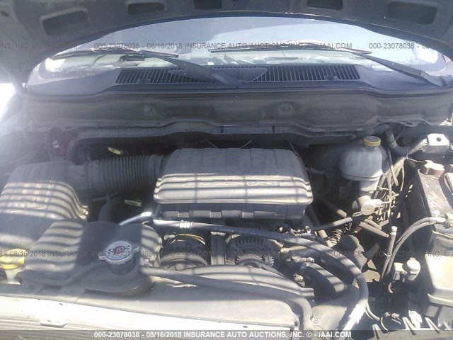 1D7HU18N12J185062 - 2002 DODGE RAM 1500 ლურჯი ფოტო 10