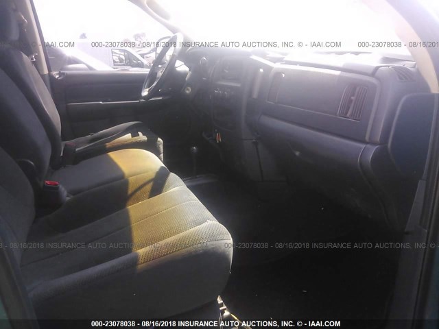 1D7HU18N12J185062 - 2002 DODGE RAM 1500 ლურჯი ფოტო 5