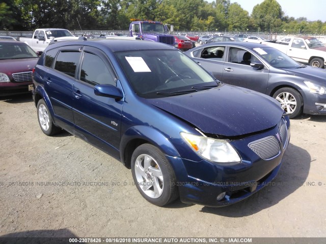 5Y2SL63815Z460095 - 2005 PONTIAC VIBE BLUE photo 1