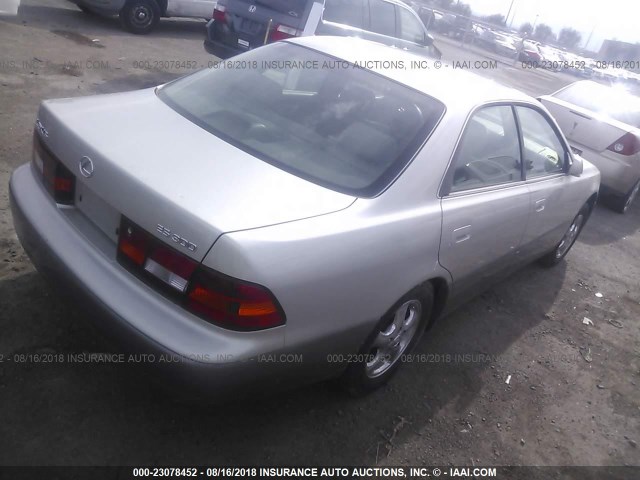 JT8BF28G0X5055337 - 1999 LEXUS ES 300 TAN photo 4