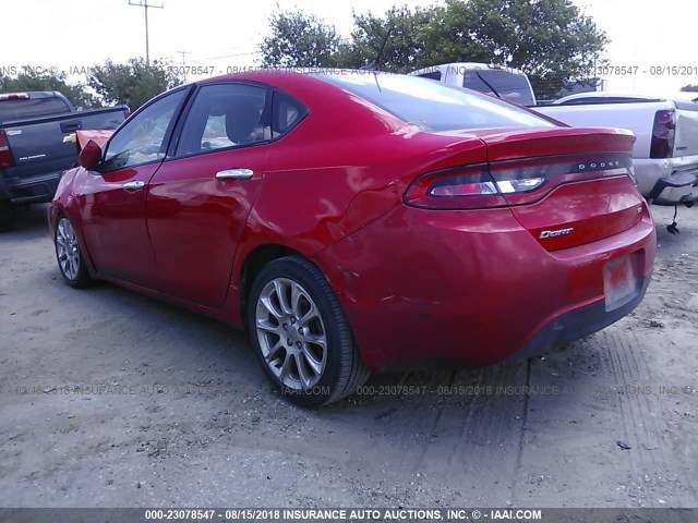 1C3CDFFA7GD815890 - 2016 DODGE DART SXT SPORT RED photo 3