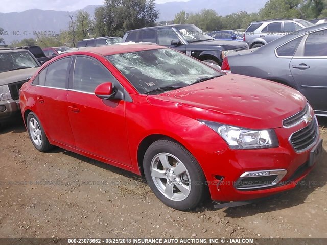 1G1PE5SB3G7134474 - 2016 CHEVROLET CRUZE LIMITED LT RED photo 1