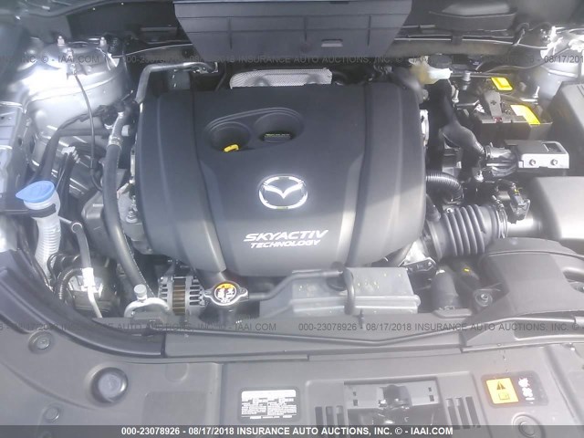 JM3KFBBM8J0412288 - 2018 MAZDA CX-5 SPORT SILVER photo 10