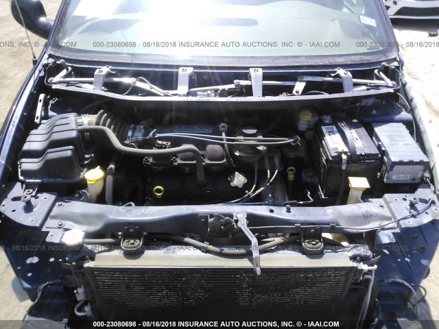 2D4GP44L65R223973 - 2005 DODGE GRAND CARAVAN SXT Navy photo 10