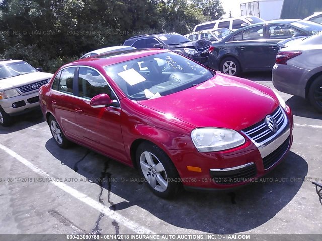 3VWRZ71K49M017901 - 2009 VOLKSWAGEN JETTA SE/SEL RED photo 1