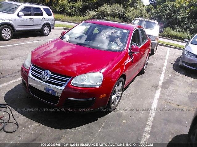 3VWRZ71K49M017901 - 2009 VOLKSWAGEN JETTA SE/SEL RED photo 2