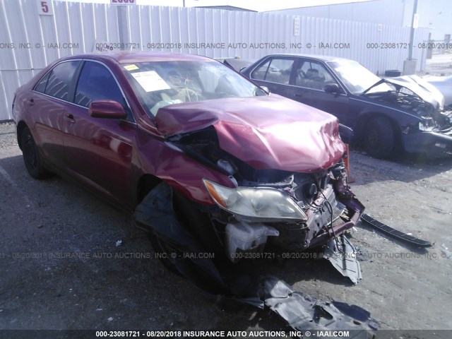 4T1BE46K97U039937 - 2007 TOYOTA CAMRY NEW GENERAT CE/LE/XLE/SE RED photo 1