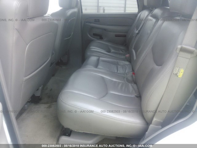 1GKEK13T45J186627 - 2005 GMC YUKON WHITE photo 8