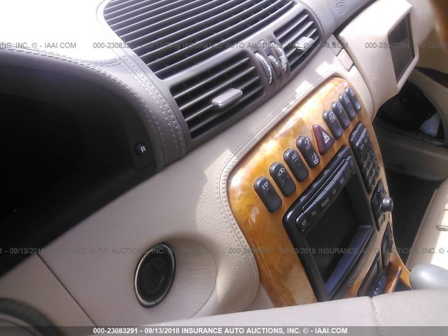 WDBPJ75J61A018194 - 2001 MERCEDES-BENZ CL 500 WHITE photo 7