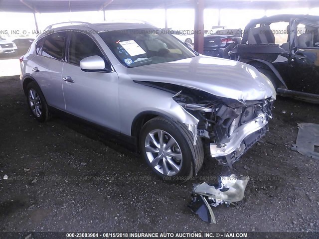 JN1AJ0HP3AM701647 - 2010 INFINITI EX35 JOURNEY SILVER photo 1