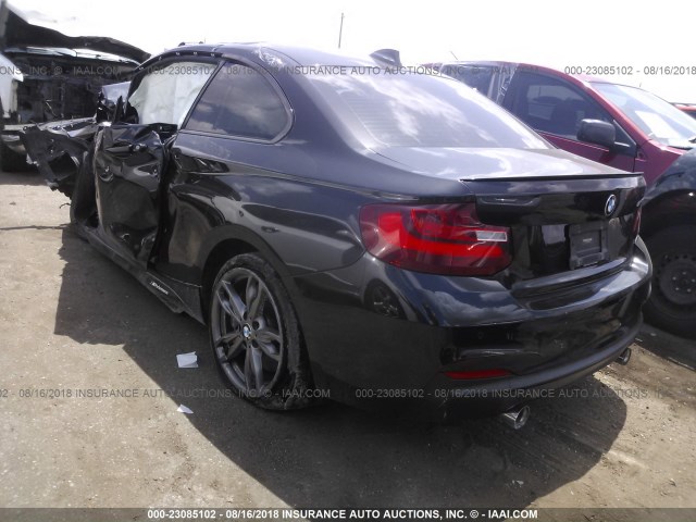 WBA1J7C56FV253835 - 2015 BMW M235I BLACK photo 3