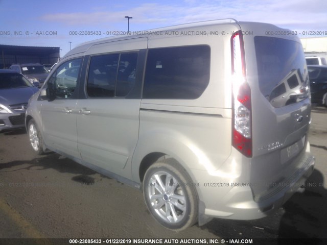 NM0GE9G74E1151655 - 2014 FORD TRANSIT CONNECT TITANIUM GOLD photo 3