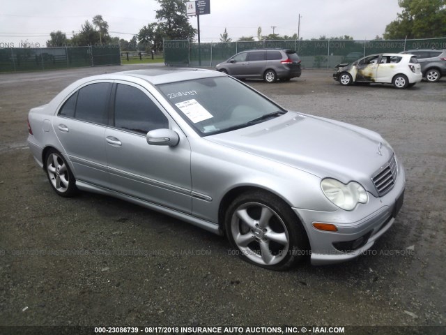 WDBRF52H76A875745 - 2006 MERCEDES-BENZ C GENERATION 2006 230 SILVER photo 1