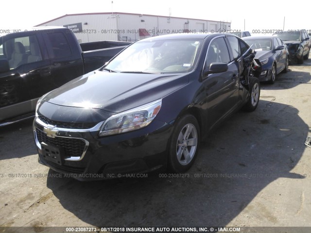 1G11B5SL7FF339498 - 2015 CHEVROLET MALIBU LS 黑色 照片 2