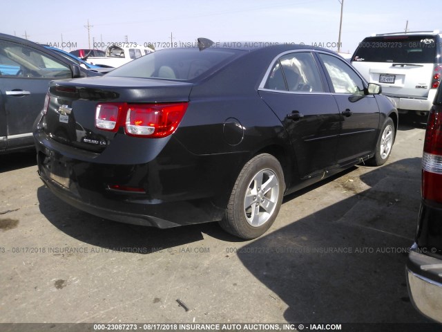 1G11B5SL7FF339498 - 2015 CHEVROLET MALIBU LS 黑色 照片 4