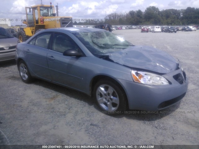 1G2ZG58B574261797 - 2007 PONTIAC G6 SE Light Blue photo 1