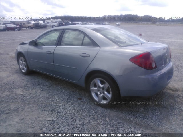 1G2ZG58B574261797 - 2007 PONTIAC G6 SE Light Blue photo 3