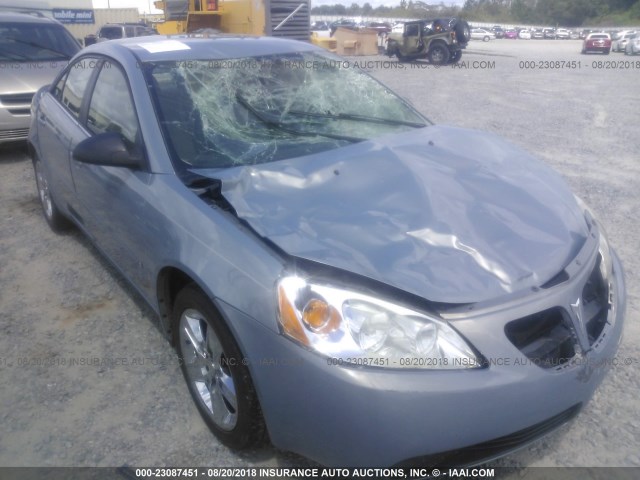 1G2ZG58B574261797 - 2007 PONTIAC G6 SE Light Blue photo 6