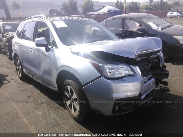 JF2SJAJC6JH451281 - 2018 SUBARU FORESTER 2.5I LIMITED SILVER photo 1