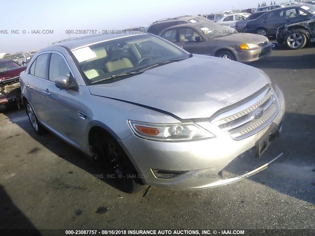 1FAHP2EW9AG118456 - 2010 FORD TAURUS SEL SILVER photo 1