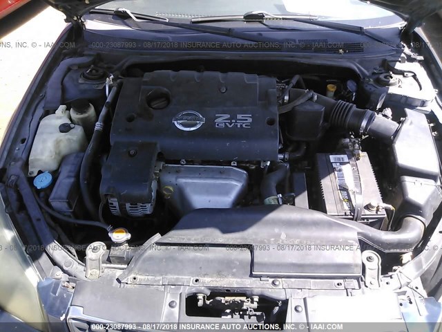 1N4AL11D65N475526 - 2005 NISSAN ALTIMA S/SL BLUE photo 10