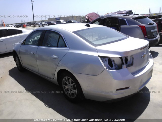 1G11A5SL9EF184745 - 2014 CHEVROLET MALIBU LS ვერცხლისფერი ფოტო 3