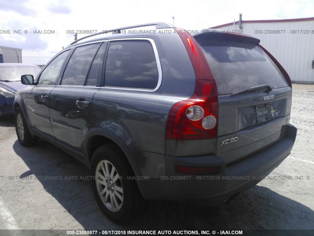 YV4CZ852561243301 - 2006 VOLVO XC90 V8 GRAY photo 3