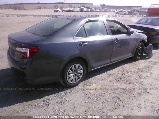 4T1BF1FK6DU218704 - 2013 TOYOTA CAMRY L/SE/LE/XLE Boz foto 4