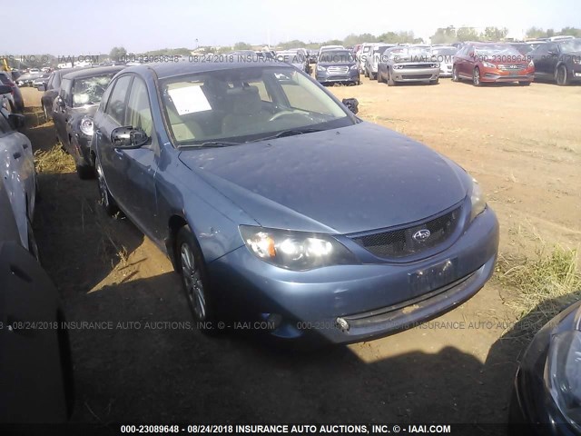 JF1GH61668G813199 - 2008 SUBARU IMPREZA 2.5I BLUE photo 1