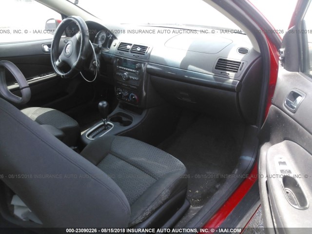 1G2AL18FX87210557 - 2008 PONTIAC G5 RED photo 5