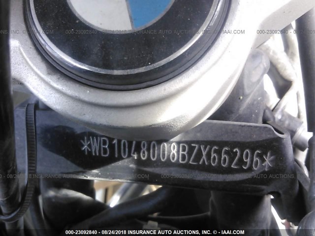 WB1048008BZX66296 - 2011 BMW R1200 GS ADVENTURE GRAY photo 10
